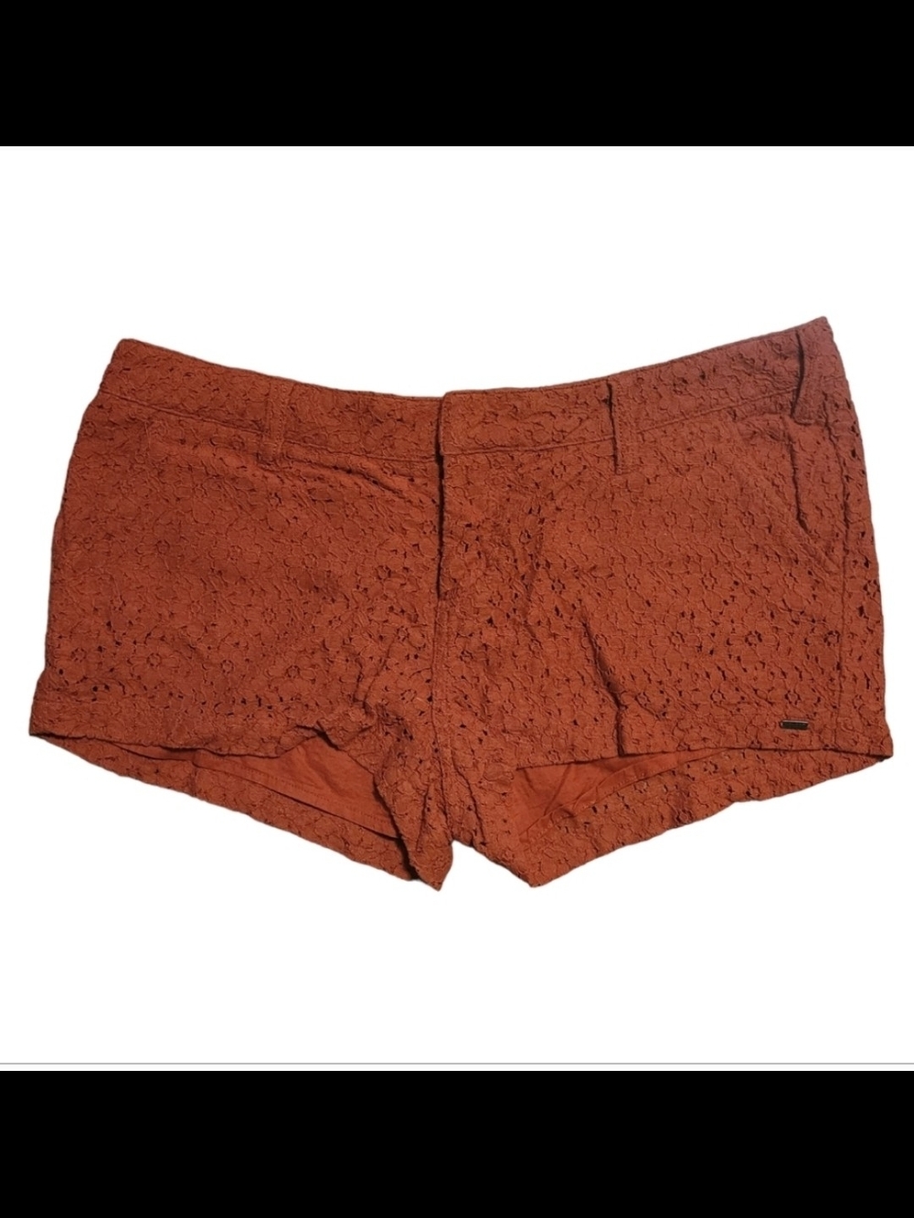 Y2K Volcom Lace Eyelet Shorts Sz 9